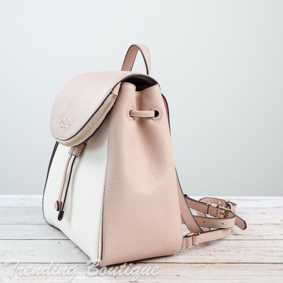 NWT Kate Spade Leila Colorblock Flap Backpack - Picture 5 of 12
